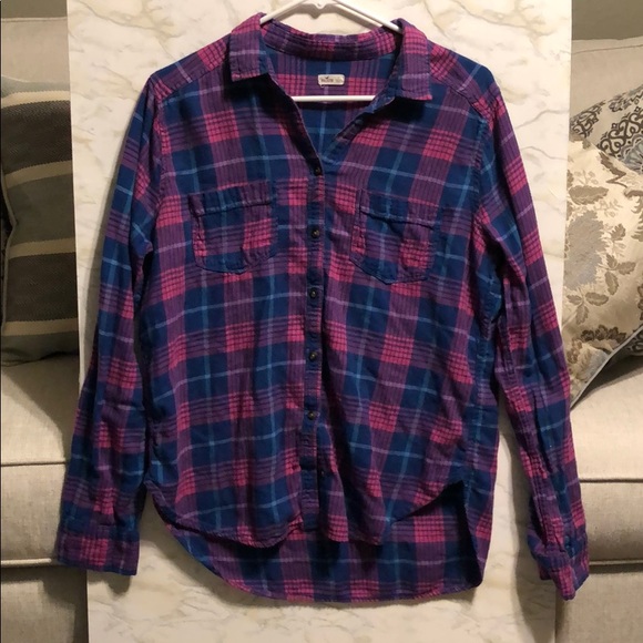 Hollister Tops - Hollister Plaid Button Down
